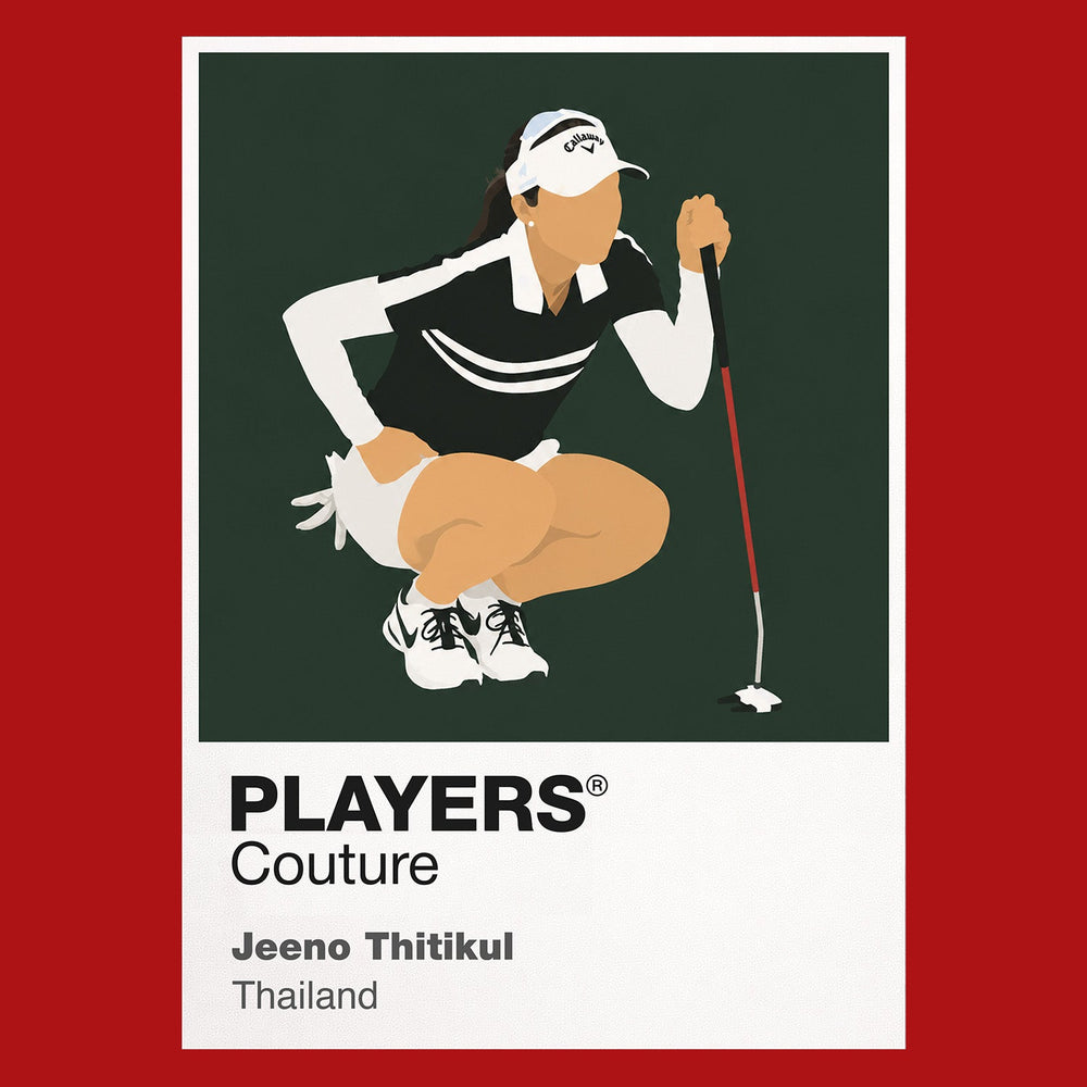 Jeeno Thitikul Golf Icon Frame Men's Polo Shirt