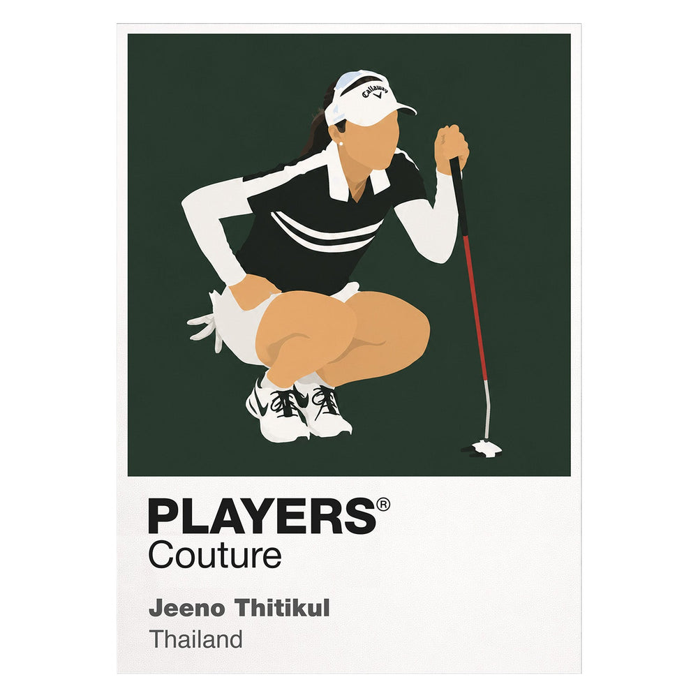 Jeeno Thitikul Golf Icon Frame Men's Polo Shirt