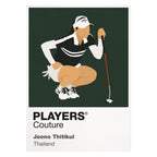 Jeeno Thitikul Golf Icon Frame Men's Polo Shirt