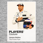 Jenson Button Formula 1 T-shirt – grey view