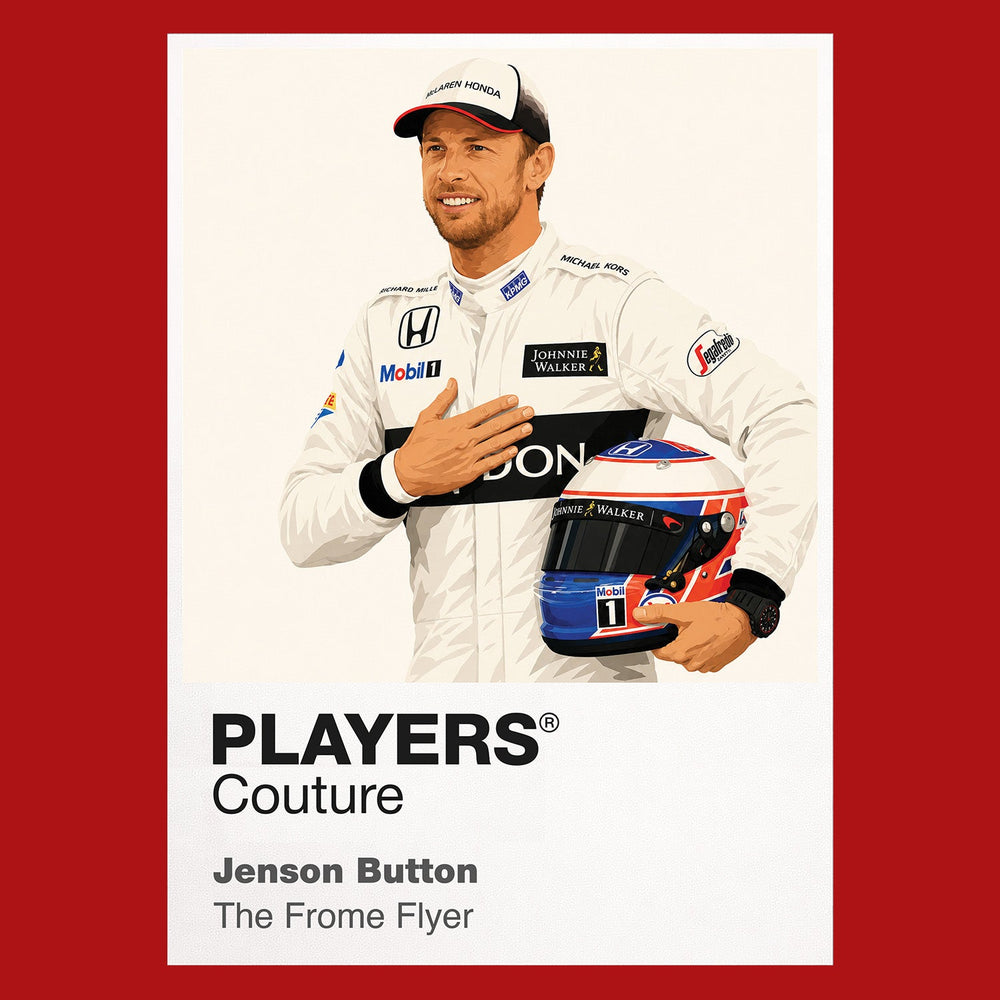 Jenson Button Formula 1 T-shirt – red view