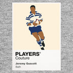 Jeremy Guscott Bath Rugby Union Icon Frame Men's Hoodie – image 6