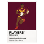 Jermaine McGillvary Huddersfield Giants rugby league T-shirt white
