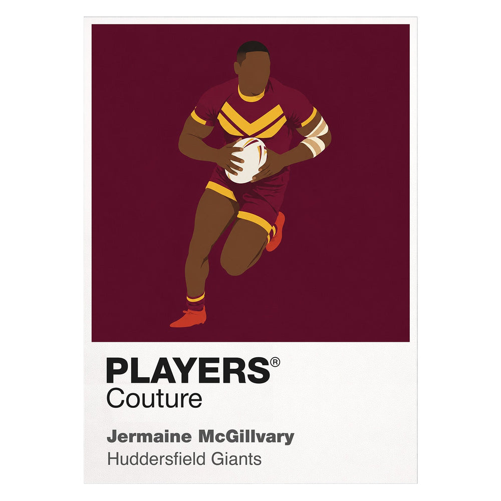 Jermaine McGillvary Huddersfield Giants rugby league hoodie white