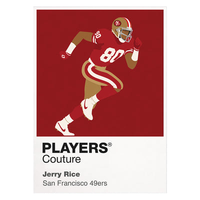 Jerry Rice 49ers American Football Icon Frame - Icon Design