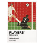 Jerzy Dudek Liverpool white Icon Frame artwork detail