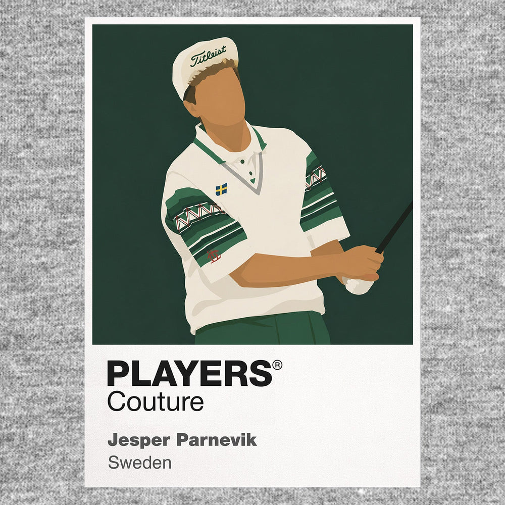 Jesper Parnevik Golf Icon Frame Men's Polo Shirt