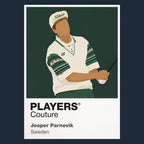 Jesper Parnevik Golf Icon Frame Men's Polo Shirt