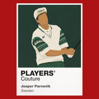 Jesper Parnevik Golf Icon Frame Men's Polo Shirt