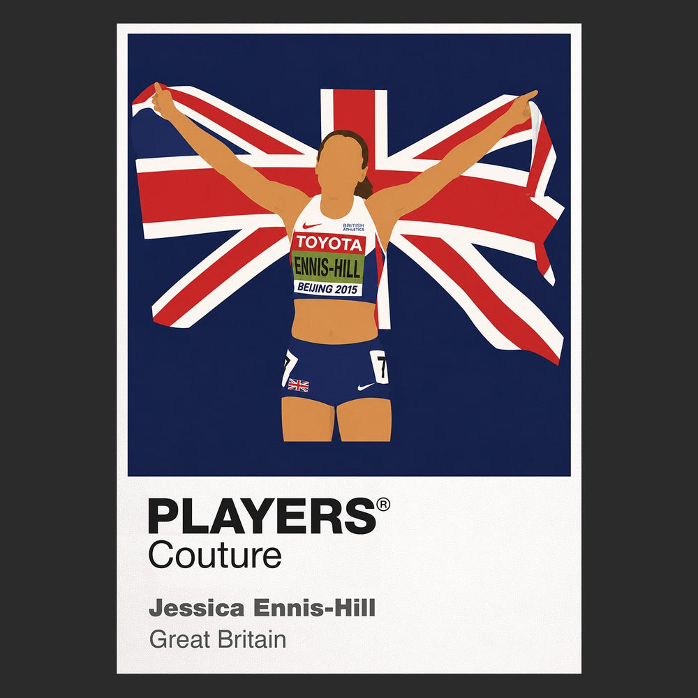 Jessica Ennis-Hill Olympics Icon Frame Men's T-Shirt