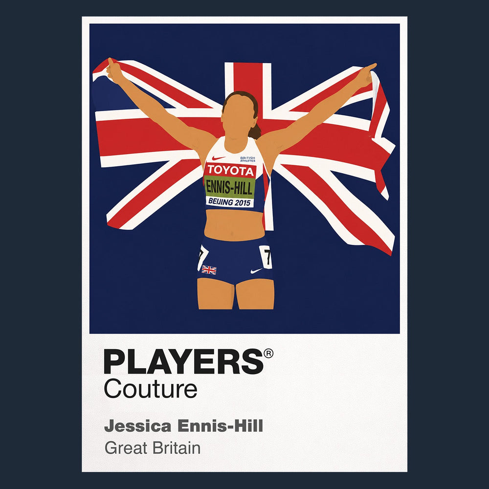 Jessica Ennis-Hill Olympics Icon Frame Men's Hoodie