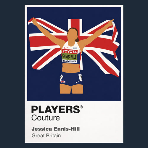 Jessica Ennis-Hill Olympics Icon Frame - Icon Design