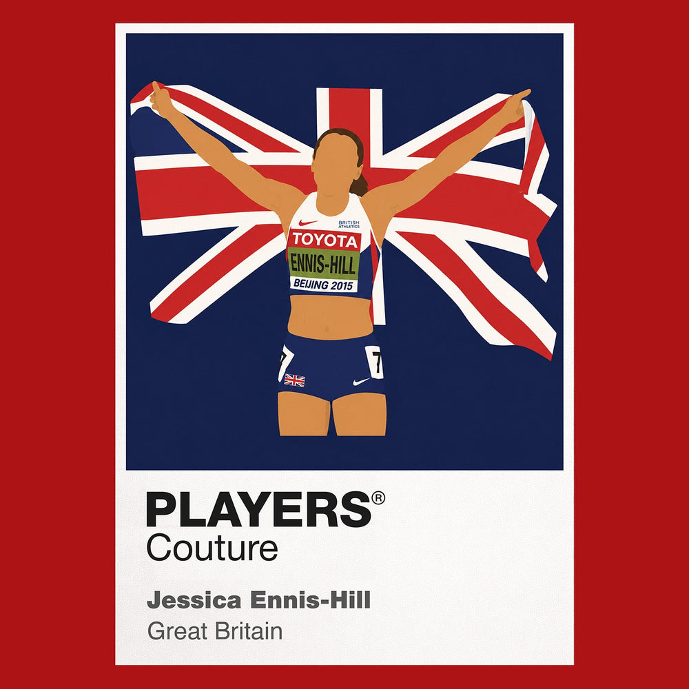Jessica Ennis-Hill Olympics Icon Frame Men's Hoodie