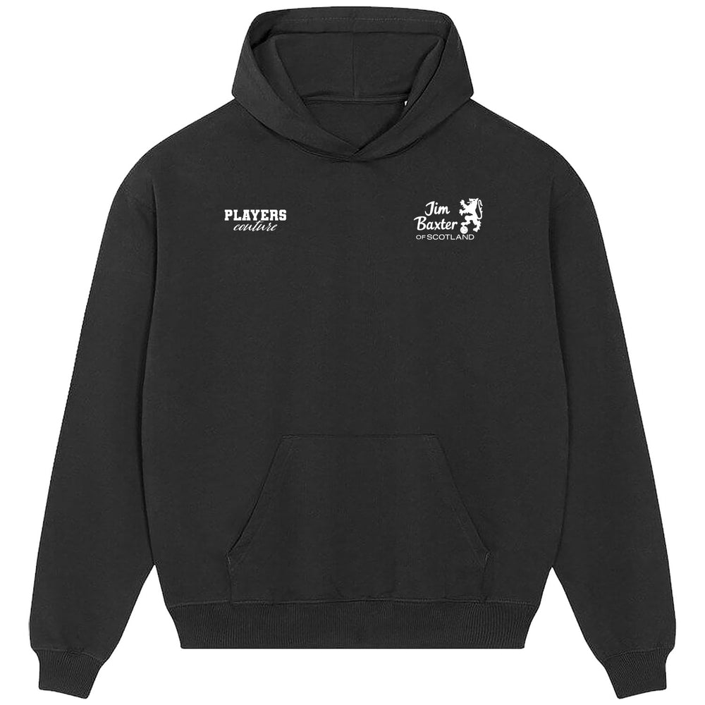 Jim Baxter Logo Players Couture Men's Casual Hoodie Black