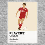 Jim Beglin Liverpool Icon Frame artwork in grey