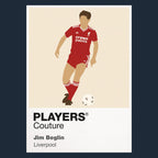 Jim Beglin Liverpool Icon Frame artwork in navy