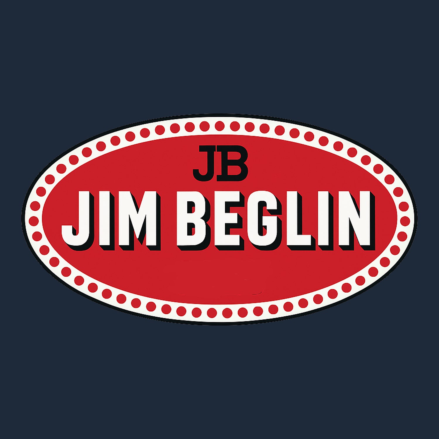 Jim Beglin Logo Players Couture Men's Casual Hoodie