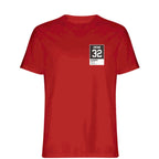 Jim Brown 32 t-shirt – brown men's t-shirt featuring the Jim Brown 32 Players Couture logo