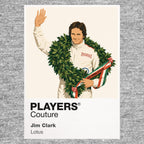 Jim Clark Lotus Formula 1 T-shirt – grey view