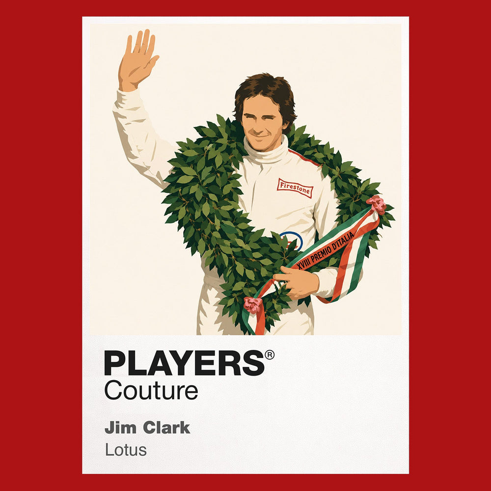Jim Clark Lotus Formula 1 T-shirt – red view
