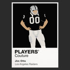 Jim Otto Raiders American Football Icon Frame Men's T-Shirt
