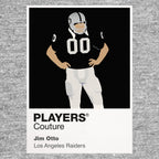 Jim Otto Raiders American Football Icon Frame Men's T-Shirt