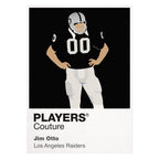 Jim Otto Raiders American Football Icon Frame Men's T-Shirt
