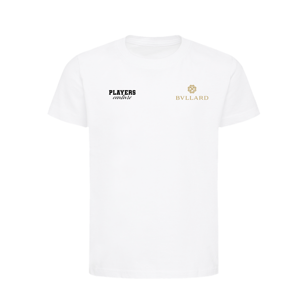 Jimmy Bullard Logo Players Couture Kids T-Shirt White