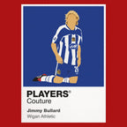 Jimmy Bullard Wigan Athletic Men's T-Shirt - Red