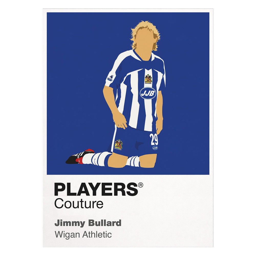Jimmy Bullard Wigan Athletic Men's T-Shirt - White