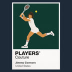 Jimmy Connors Tennis Icon Frame Men's T-Shirt