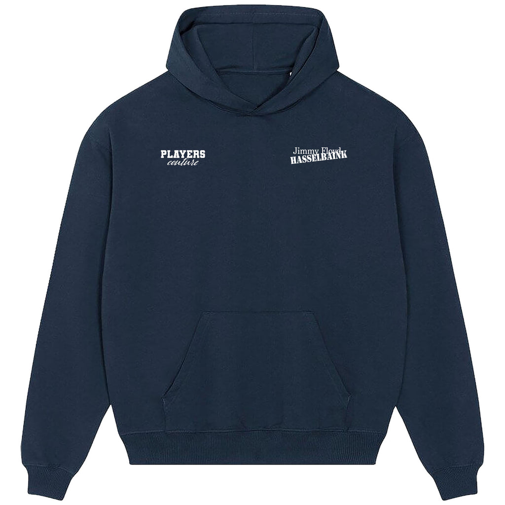 Jimmy Floyd Hasselbaink Logo Players Couture Men's Casual Hoodie Navy