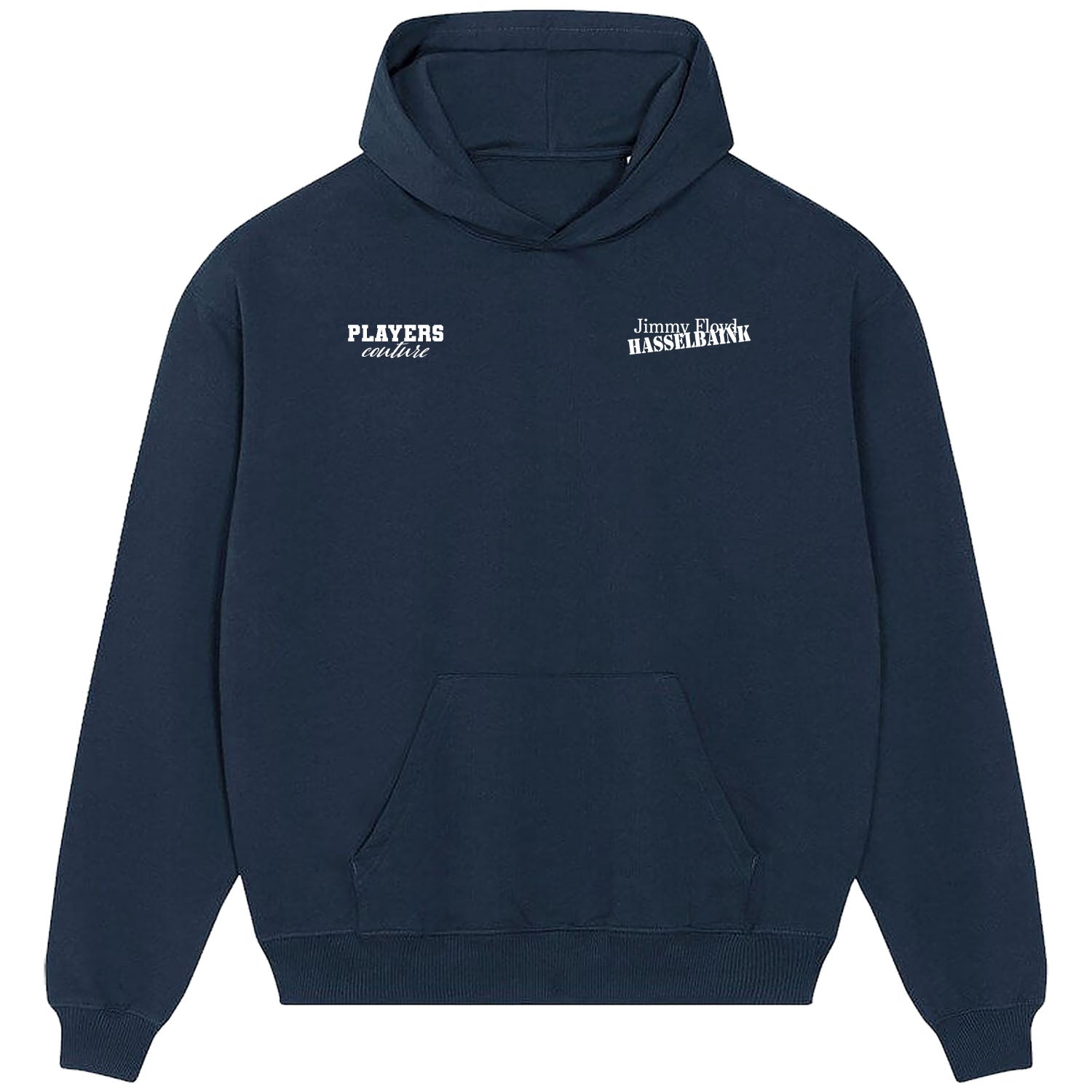 Jimmy Floyd Hasselbaink Logo Players Couture Men's Casual Hoodie Navy