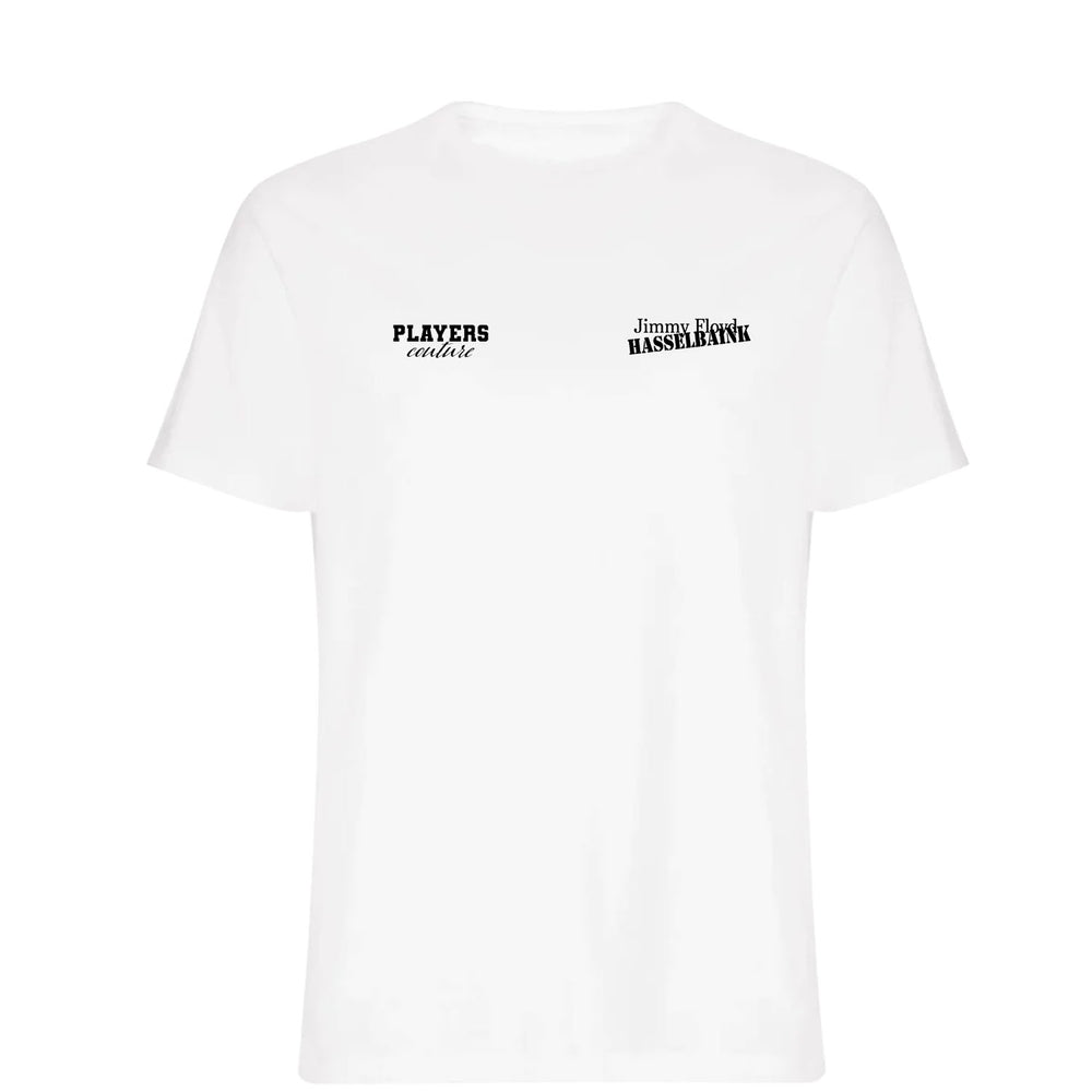 Jimmy Floyd Hasselbaink Logo Players Couture Men's T-Shirt White