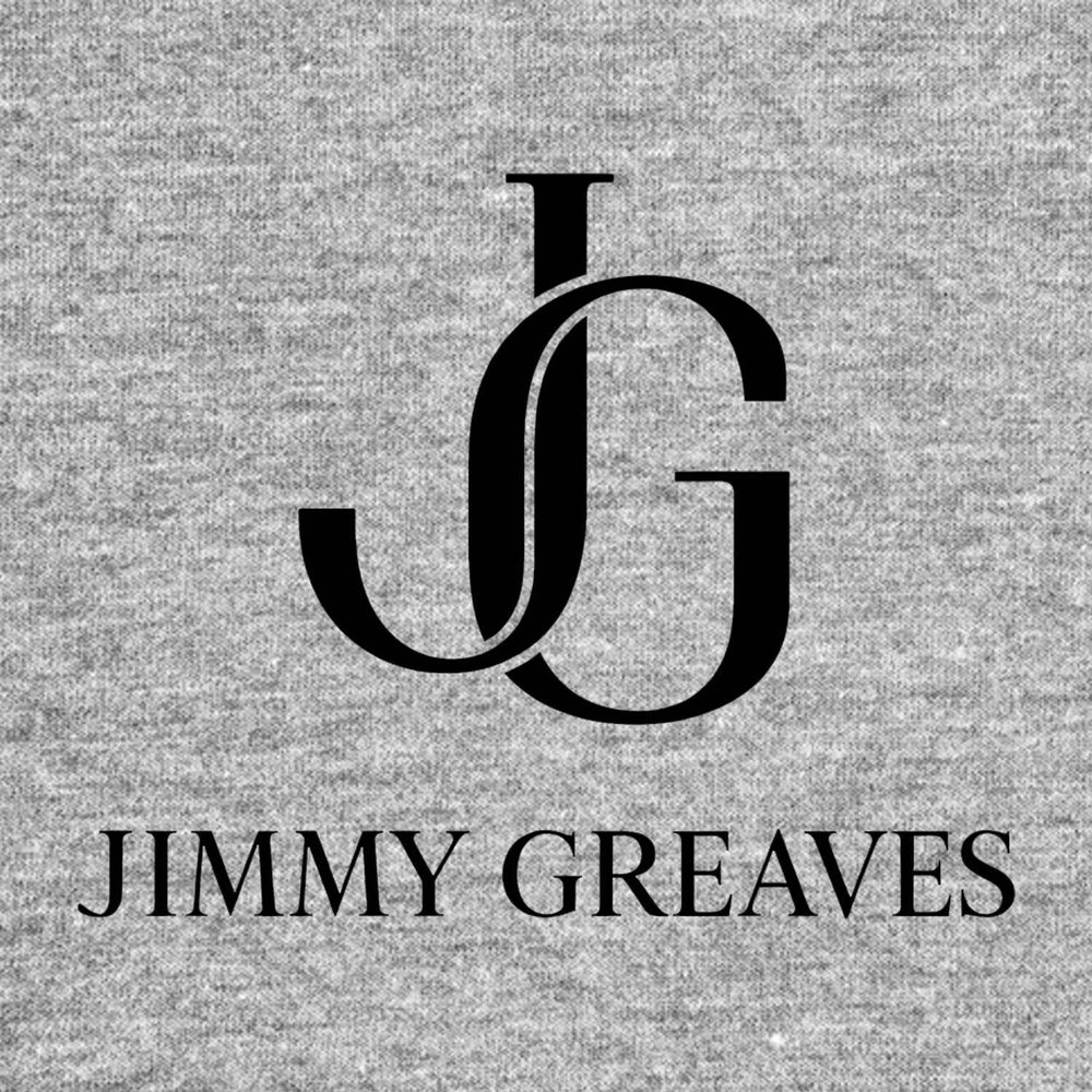 Jimmy Greaves Logo Players Couture Mens T-Shirt - White / S | AC Milan, Chelsea, England, Fashion Collection, Football, Men's, T-Shirts, Tottenham Hotspur, Volume 1, West Ham United