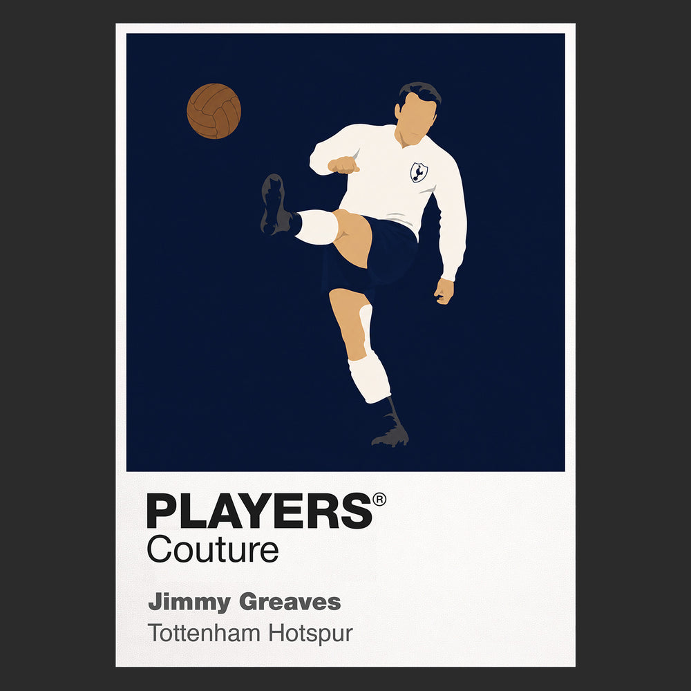 Jimmy Greaves Tottenham Hotspur Icon Frame — Black