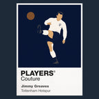 Jimmy Greaves Tottenham Hotspur Icon Frame — Navy