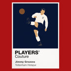 Jimmy Greaves Tottenham Hotspur Icon Frame — Red