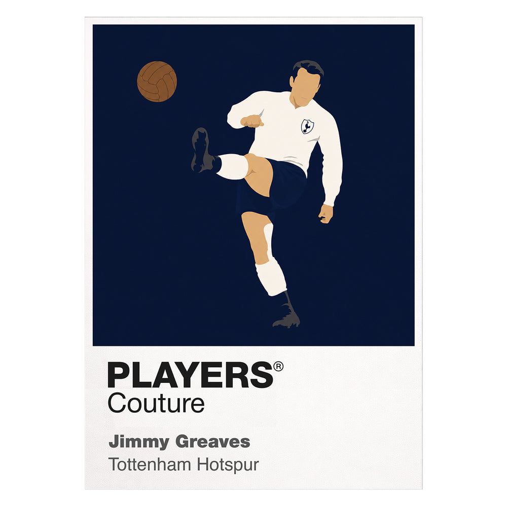 Jimmy Greaves Tottenham Hotspur Icon Frame — White