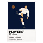 Jimmy Greaves Tottenham Hotspur Icon Frame — White