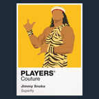 Jimmy Snuka Wrestling Icon Frame Men's Hoodie