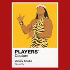 Jimmy Snuka Wrestling Icon Frame Men's Hoodie