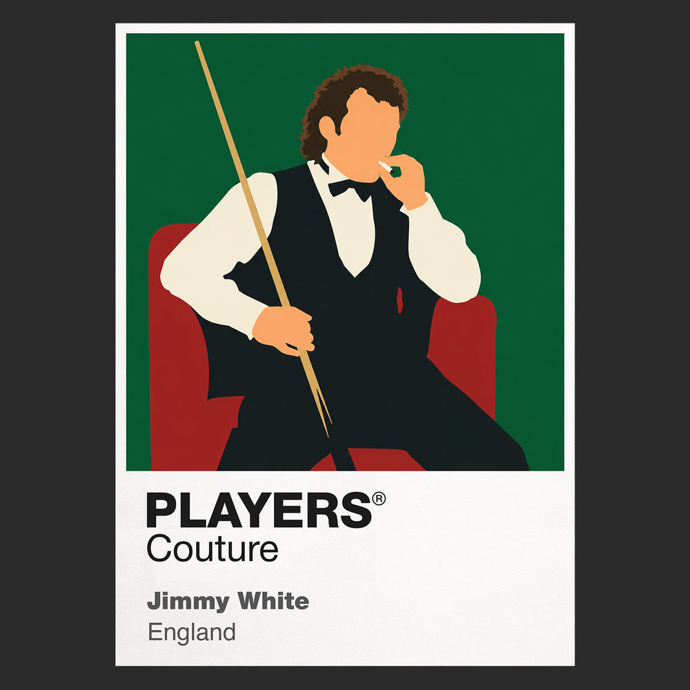 Jimmy White Snooker Icon Frame Men's T-Shirt