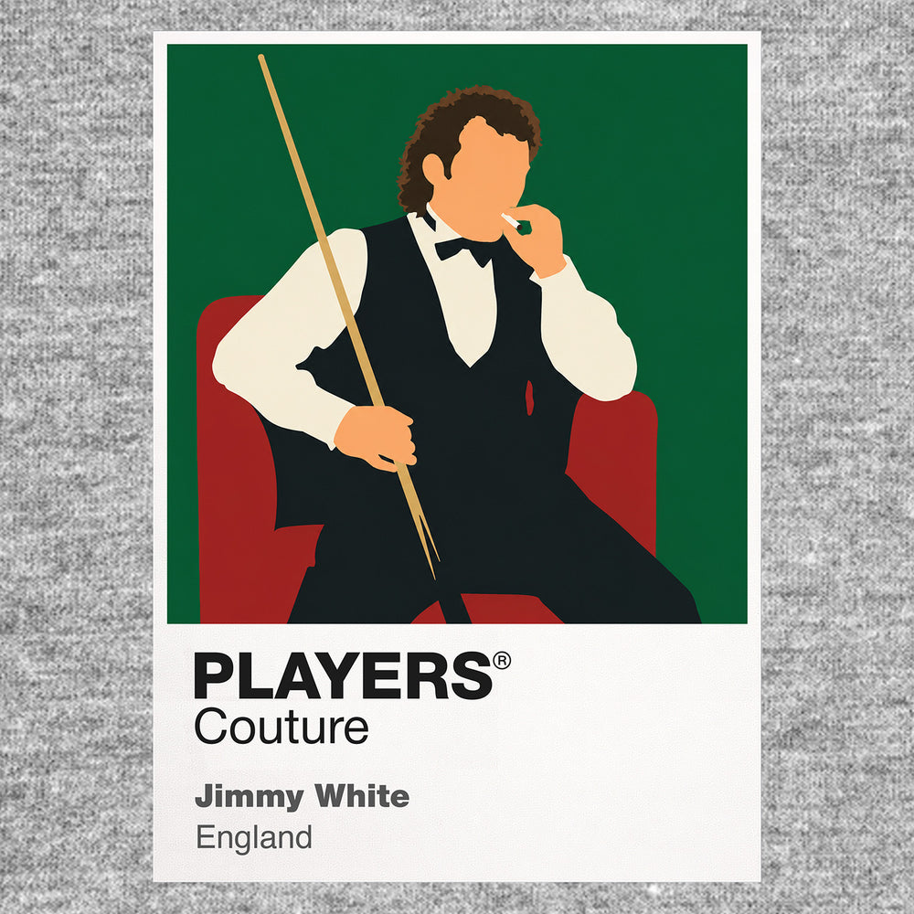 Jimmy White Snooker Icon Frame Men's T-Shirt