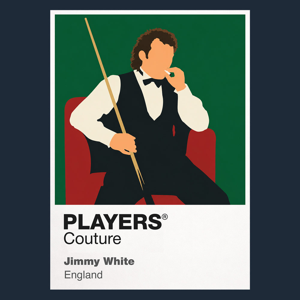 Jimmy White Snooker Icon Frame Men's T-Shirt