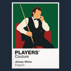 Jimmy White Snooker Icon Frame Men's T-Shirt