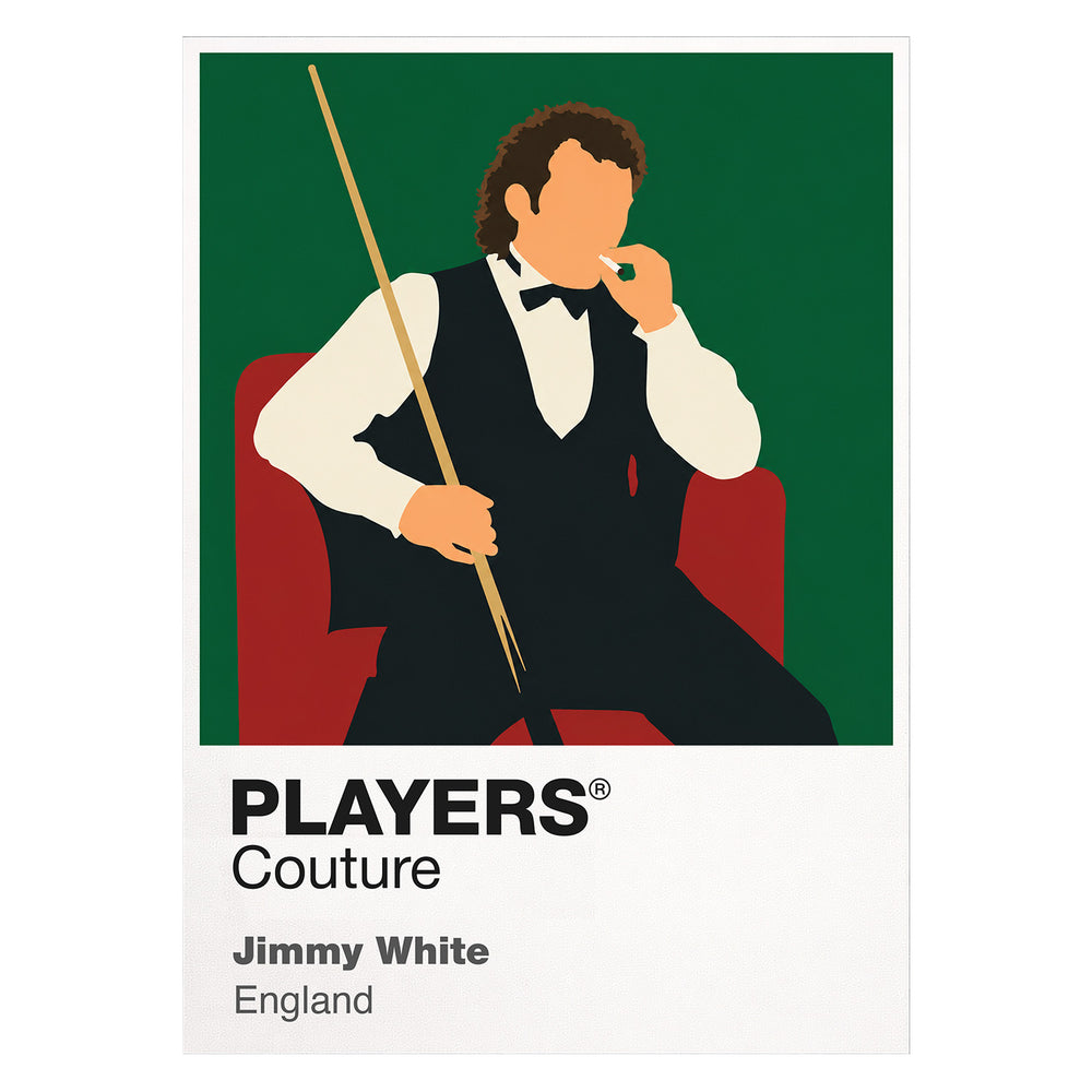 Jimmy White Snooker Icon Frame Men's T-Shirt