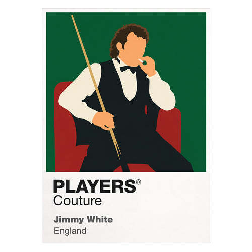 Jimmy White Snooker Icon Frame - Icon Design