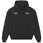 Jizz Hornkamp hoodie – black men's hoodie featuring the Jizz Hornkamp Players Couture logo