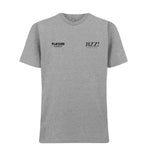 Jizz Hornkamp t-shirt – grey men's t-shirt featuring the Jizz Hornkamp Players Couture logo